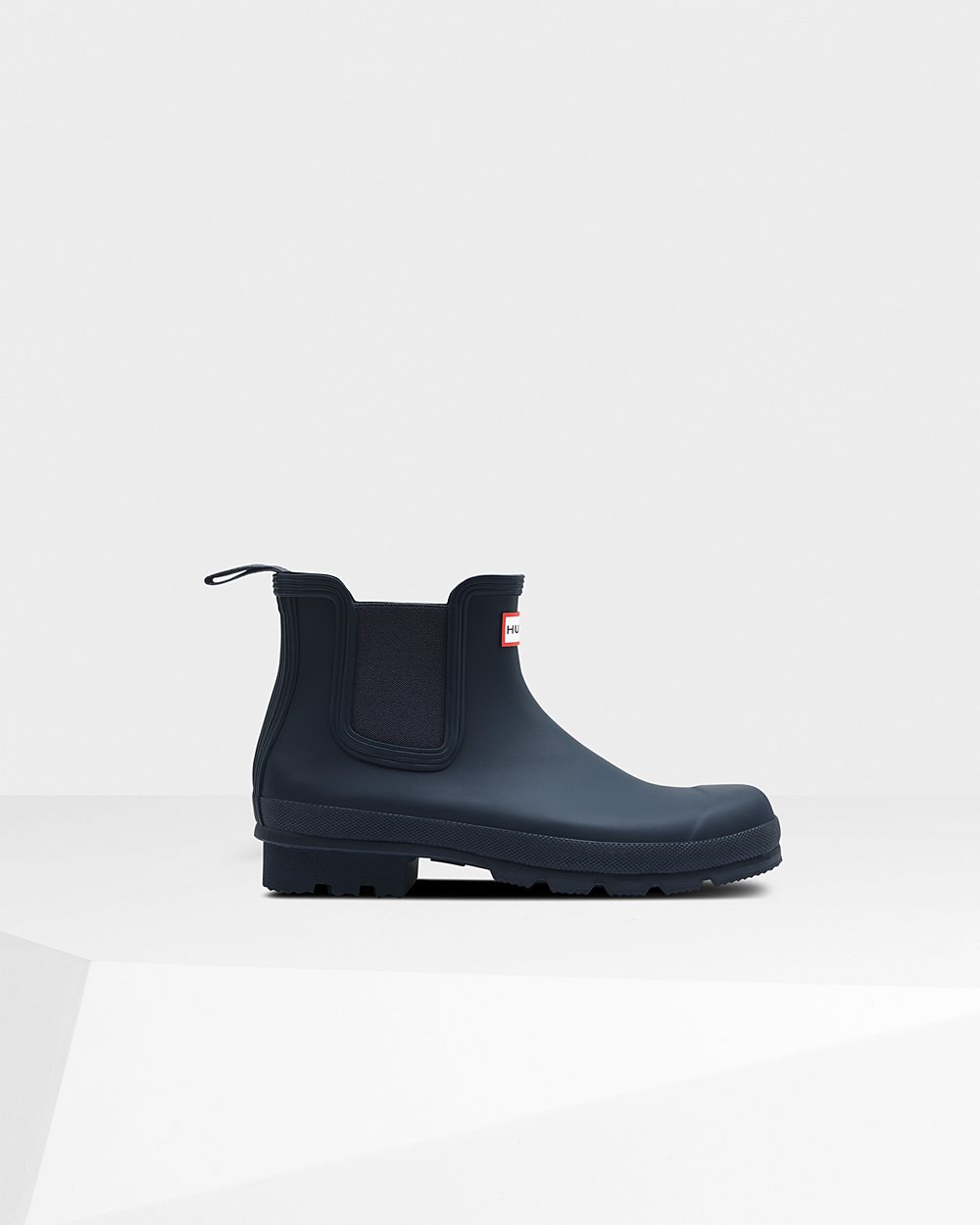 Mens Chelsea Boots - Hunter Original (50OYIZQKX) - Navy